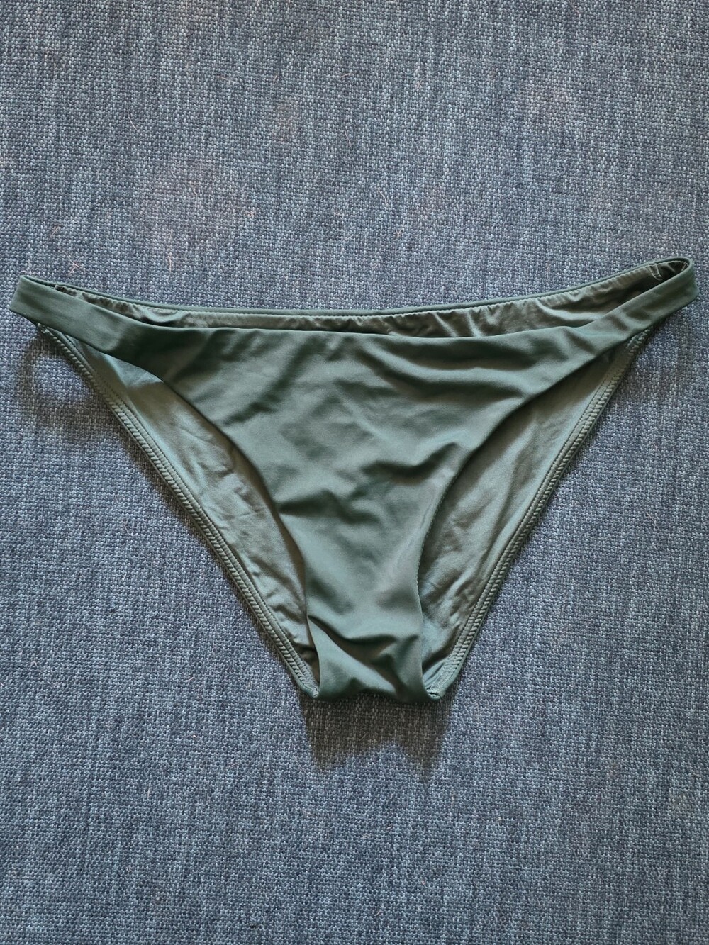 CUUP Jungle Green Bikini Bottom, Size 2